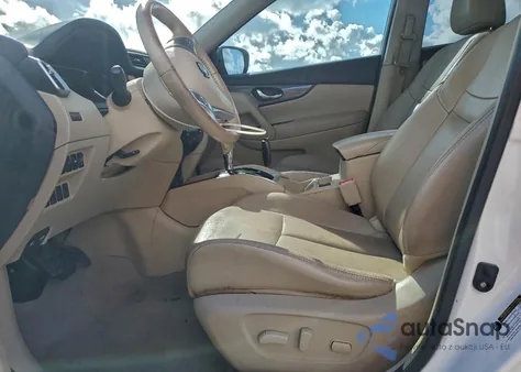 2015 Nissan Rogue S z USA, uszkodzony, nr VIN 5N1AT2MT7FC844051